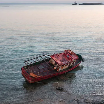 Practice Boat Accident Image